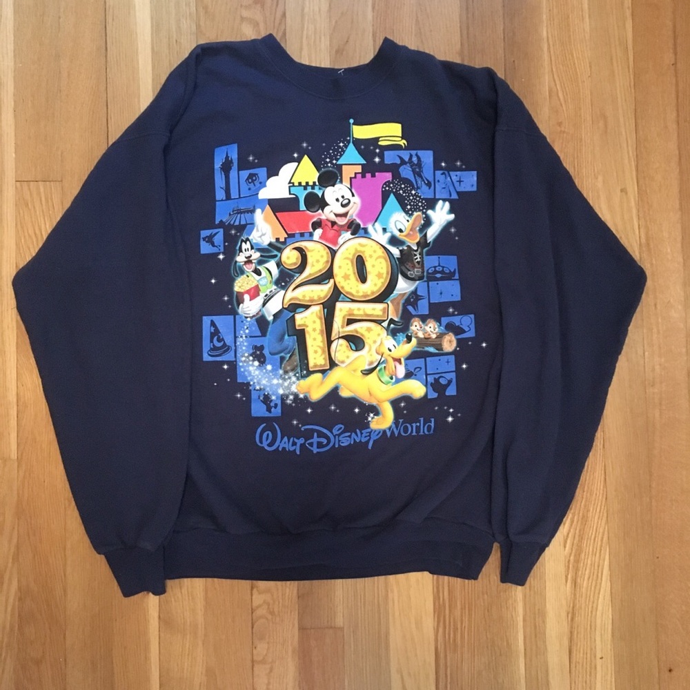 Walt Disney World 2015 Crewneck, L